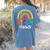 STEAM Teacher Squad Team Crew Back To School STEM Special Women's Comfort Colors T-Shirt Back Print Blue Jean