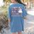 My Students Are Spooktacular Teacher Halloween Vibes Women's Comfort Colors T-Shirt Back Print Blue Jean