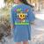 Teacher Back To School Color In Kindness Crayon Pencil Women's Comfort Colors T-Shirt Back Print Blue Jean