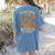 Teacher By Day Witch By Night Halloween Teacher Witch Women's Comfort Colors T-Shirt Back Print Blue Jean