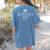 Teacher Haunted By 6-7 Halloween 6 7 Reading Book 67 Premium Tri-Blend Women's Comfort Colors T-Shirt Back Print Blue Jean