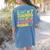 Teacher Overuse 67 Teacher Women's Comfort Colors T-Shirt Back Print Blue Jean