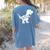 Teacher Saurus T Shirt For Men And Women Women's Comfort Colors T-Shirt Back Print Blue Jean Teacher Saurus T Shirt For Men And Women Women's Comfort Colors T-Shirt Back Print Blue Jean