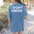 Teacher Shirts I Don't Know Idea For Teachers & Workers Adults - Small Short Sleeve Women's Comfort Colors T-Shirt Back Print Blue Jean Teacher Shirts I Don't Know Idea For Teachers & Workers Adults - Small Short Sleeve Women's Comfort Colors T-Shirt Back Print Blue Jean