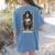 The Teacher Skeleton Tarot Card Women's Comfort Colors T-Shirt Back Print Blue Jean The Teacher Skeleton Tarot Card Women's Comfort Colors T-Shirt Back Print Blue Jean
