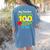 My Teacher Survived 100 Days Of Me Women's Comfort Colors T-Shirt Back Print Blue Jean My Teacher Survived 100 Days Of Me Women's Comfort Colors T-Shirt Back Print Blue Jean