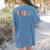 Teacher Word In Sign Language Awareness ASL Back To School Women's Comfort Colors T-Shirt Back Print Blue Jean Teacher Word In Sign Language Awareness ASL Back To School Women's Comfort Colors T-Shirt Back Print Blue Jean