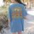All Teachers Love Brains School Halloween Costume Women's Comfort Colors T-Shirt Back Print Blue Jean