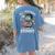 Teachers Love Brains Tee-Shirt Men Women Halloween Teacher Women's Comfort Colors T-Shirt Back Print Blue Jean