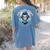 Teaching Heart Anime Soul Teacher Otaku Manga Women's Comfort Colors T-Shirt Back Print Blue Jean