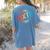 Team Sixth Grade Teacher Student Back To School 6th Grade Women's Comfort Colors T-Shirt Back Print Blue Jean