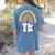 Team TK Transitional Kindergaten TK Crew Squad Teacher Kids Women's Comfort Colors T-Shirt Back Print Blue Jean
