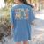 I Tell Young People About Dead People Groovy History Teacher Women's Comfort Colors T-Shirt Back Print Blue Jean I Tell Young People About Dead People Groovy History Teacher Women's Comfort Colors T-Shirt Back Print Blue Jean