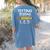 Testing Testing 123 Cute Test Day School Teacher Exam For Men Women Girls Kids Women's Comfort Colors T-Shirt Back Print Blue Jean