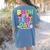 Testing Day Bruh It’s Test Day You Got This Teacher Student Women's Comfort Colors T-Shirt Back Print Blue Jean
