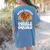 Thanksgiving Dance Teacher Gobble Squad Turkey Women's Comfort Colors T-Shirt Back Print Blue Jean
