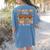 Thanksgiving Teacher I Teach The Cutest Turkeys In The Flock Women's Comfort Colors T-Shirt Back Print Blue Jean Thanksgiving Teacher I Teach The Cutest Turkeys In The Flock Women's Comfort Colors T-Shirt Back Print Blue Jean