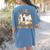 TK Boo Crew Preppy Halloween Floral Ghost TK Teacher Team TK Women's Comfort Colors T-Shirt Back Print Blue Jean TK Boo Crew Preppy Halloween Floral Ghost TK Teacher Team TK Women's Comfort Colors T-Shirt Back Print Blue Jean