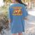 Historian History Teacher Student Men Women Kids Women's Comfort Colors T-Shirt Back Print Blue Jean