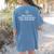 History Teacher Real Goths Sack Rome Women's Comfort Colors T-Shirt Back Print Blue Jean