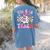 Trick Or Teach Halloween Teacher Floral Ghost Groovy Women's Comfort Colors T-Shirt Back Print Blue Jean Trick Or Teach Halloween Teacher Floral Ghost Groovy Women's Comfort Colors T-Shirt Back Print Blue Jean