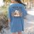 Trick Or Teach Teacher Women's Comfort Colors T-Shirt Back Print Blue Jean Trick Or Teach Teacher Women's Comfort Colors T-Shirt Back Print Blue Jean