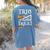 Trig Or Treat Shirt Halloween Math Teacher School College Men Women Kids Women's Comfort Colors T-Shirt Back Print Blue Jean