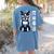 USA Flag Boston Terrier Best Dog Mom Ever 2025 Women's Comfort Colors T-Shirt Back Print Blue Jean