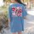 Valentine You Are Loved Worthy Enough Candy Heart Teacher For Men Women Girls Kids Women's Comfort Colors T-Shirt Back Print Blue Jean