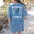 Water Polo Because It's Fun To Drown Your Friends Waterpolo Women's Comfort Colors T-Shirt Back Print Blue Jean
