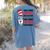 I Will Drink Coffee Here Or There Funny Teacher Teaching Men Women Girls Kids Women's Comfort Colors T-Shirt Back Print Blue Jean