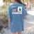 I Am Working For Christmas Break Special Education Teacher Women's Comfort Colors T-Shirt Back Print Blue Jean
