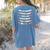 In A World Where You Can Be Anything Be Kind Girls Teachers Women's Comfort Colors T-Shirt Back Print Blue Jean In A World Where You Can Be Anything Be Kind Girls Teachers Women's Comfort Colors T-Shirt Back Print Blue Jean
