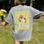 100th Day Of School Teacher Monkey Pun Banana For Men Women Girls Kids Women's Comfort Colors T-Shirt Back Print Grey