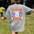 1st Grade Boo Crew First Grade Teacher Kids Happy Halloween Women's Comfort Colors T-Shirt Back Print Grey