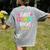1st Grade Teacher Women's Comfort Colors T-Shirt Back Print Grey 1st Grade Teacher Women's Comfort Colors T-Shirt Back Print Grey
