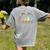 67 Ice Cream Drip Meme Square Root 4489 Slang Teacher Math Women's Comfort Colors T-Shirt Back Print Grey