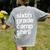 6th Sixth Grade Camp Counselor Camper Teacher Chaperone Women's Comfort Colors T-Shirt Back Print Grey