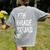 7th Grade Squad Back To School Student Teacher Women's Comfort Colors T-Shirt Back Print Grey