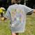 ABC Animals Alphabet Graphic Boys Girls Kindergarten Teacher Women's Comfort Colors T-Shirt Back Print Grey ABC Animals Alphabet Graphic Boys Girls Kindergarten Teacher Women's Comfort Colors T-Shirt Back Print Grey