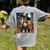 Aesthetic Halloween Boston Terrier Dog Witch Pumpkin For Men Women Kids Women's Comfort Colors T-Shirt Back Print Grey