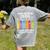 Artist Art Teacher School Artist Joke Women's Comfort Colors T-Shirt Back Print Grey