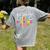 But Did You Take Attendance Teacher School Secretary Team Women's Comfort Colors T-Shirt Back Print Grey