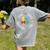 Autism Awareness Teacher Shirt Teach Accept Understand Love Women's Comfort Colors T-Shirt Back Print Grey