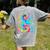 Back To School Eighth 8th Grade Tie Dye Typography Teacher Women's Comfort Colors T-Shirt Back Print Grey Back To School Eighth 8th Grade Tie Dye Typography Teacher Women's Comfort Colors T-Shirt Back Print Grey