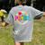 Back To School Para For Men Women Teacher Women's Comfort Colors T-Shirt Back Print Grey