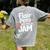Back To School Teacher Flair Pens Are My Jam Women's Comfort Colors T-Shirt Back Print Grey