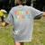 Battery Life Of A Para SPED Parapro Teacher Squad Women's Comfort Colors T-Shirt Back Print Grey