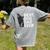 Best Dog Dad Ever Boston Terrier Dog Lover For Dad Men Women Girls Kids Women's Comfort Colors T-Shirt Back Print Grey