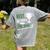 Best Teacher By Par Golf Golfer Women's Comfort Colors T-Shirt Back Print Grey